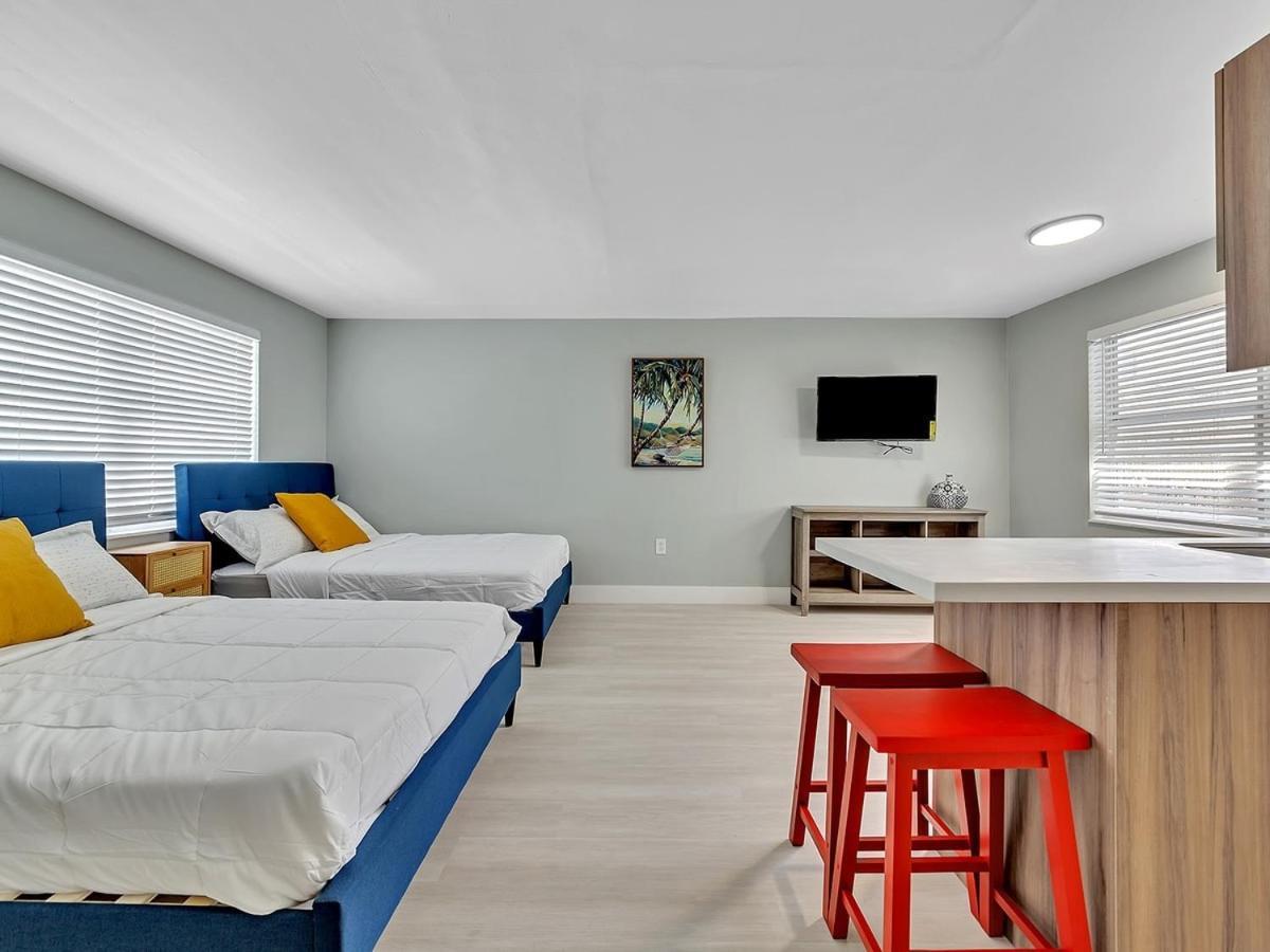 The Shell On Walnut Studio With Bath Hollywood Beach Free Parking 戴尼亚 外观 照片